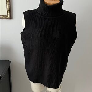 French Connection sleeveless turtleneck sweater